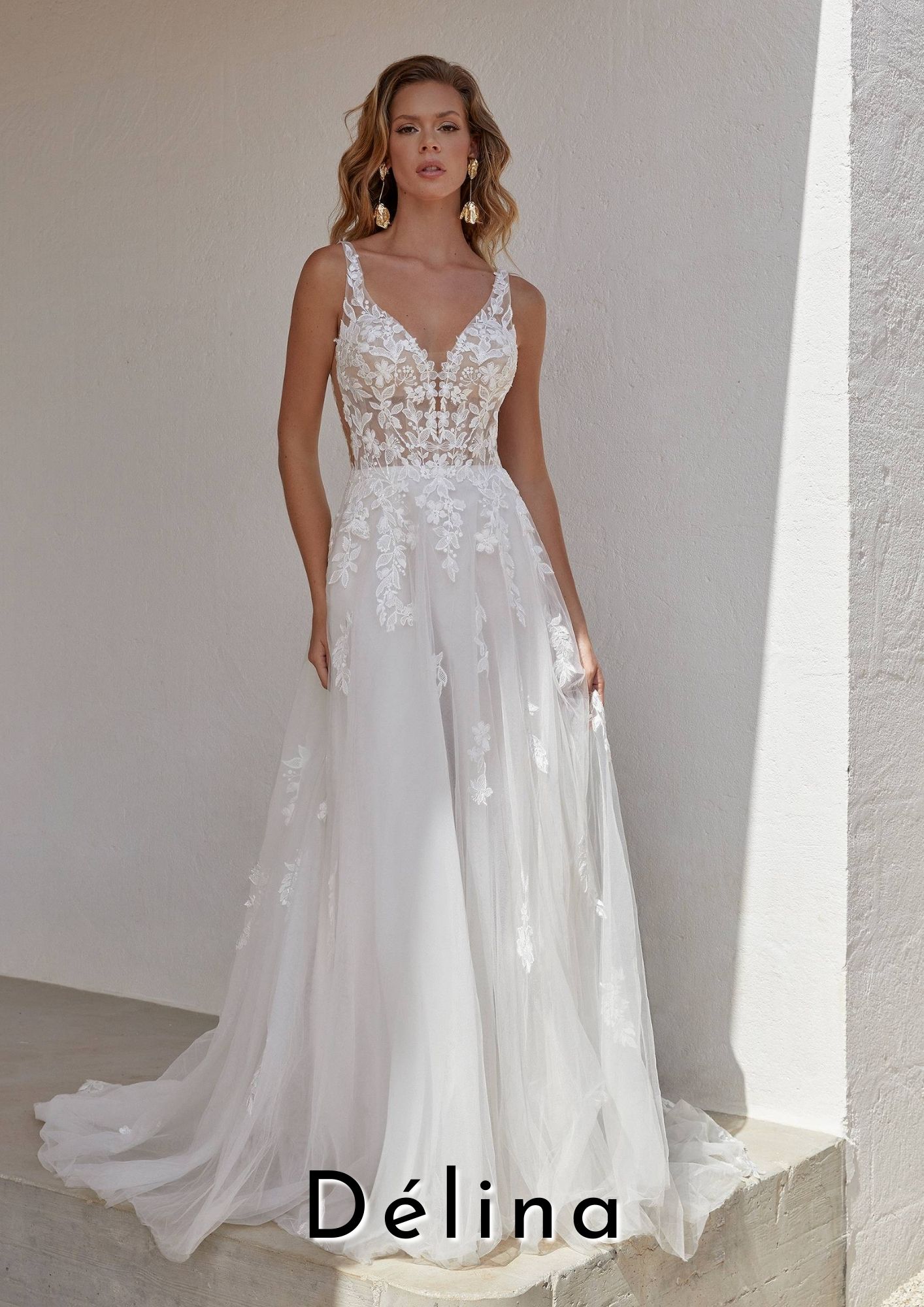 Robe de mariée trapèze Boutic Frizon