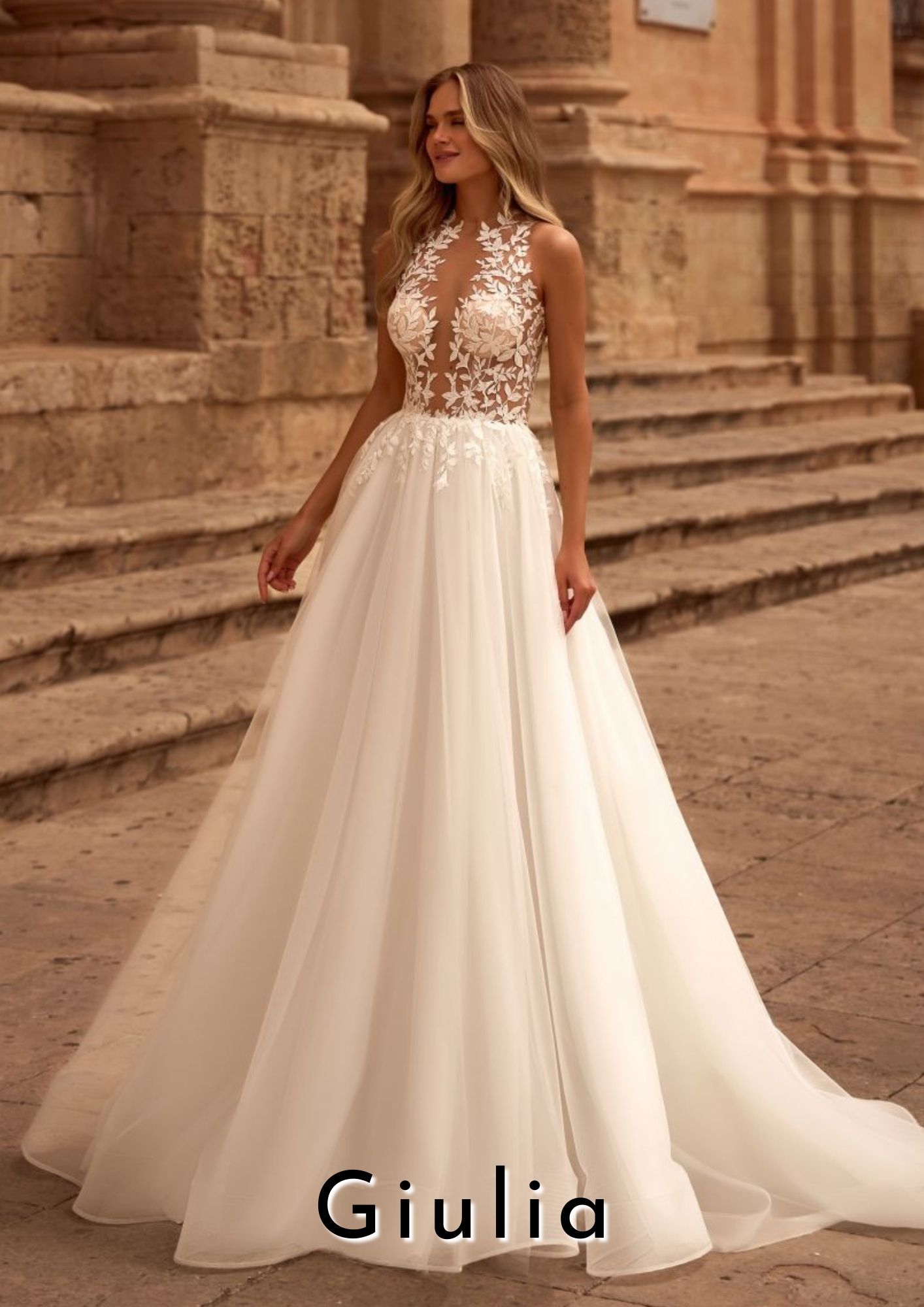 Robe de mariée trapèze Boutic Frizon