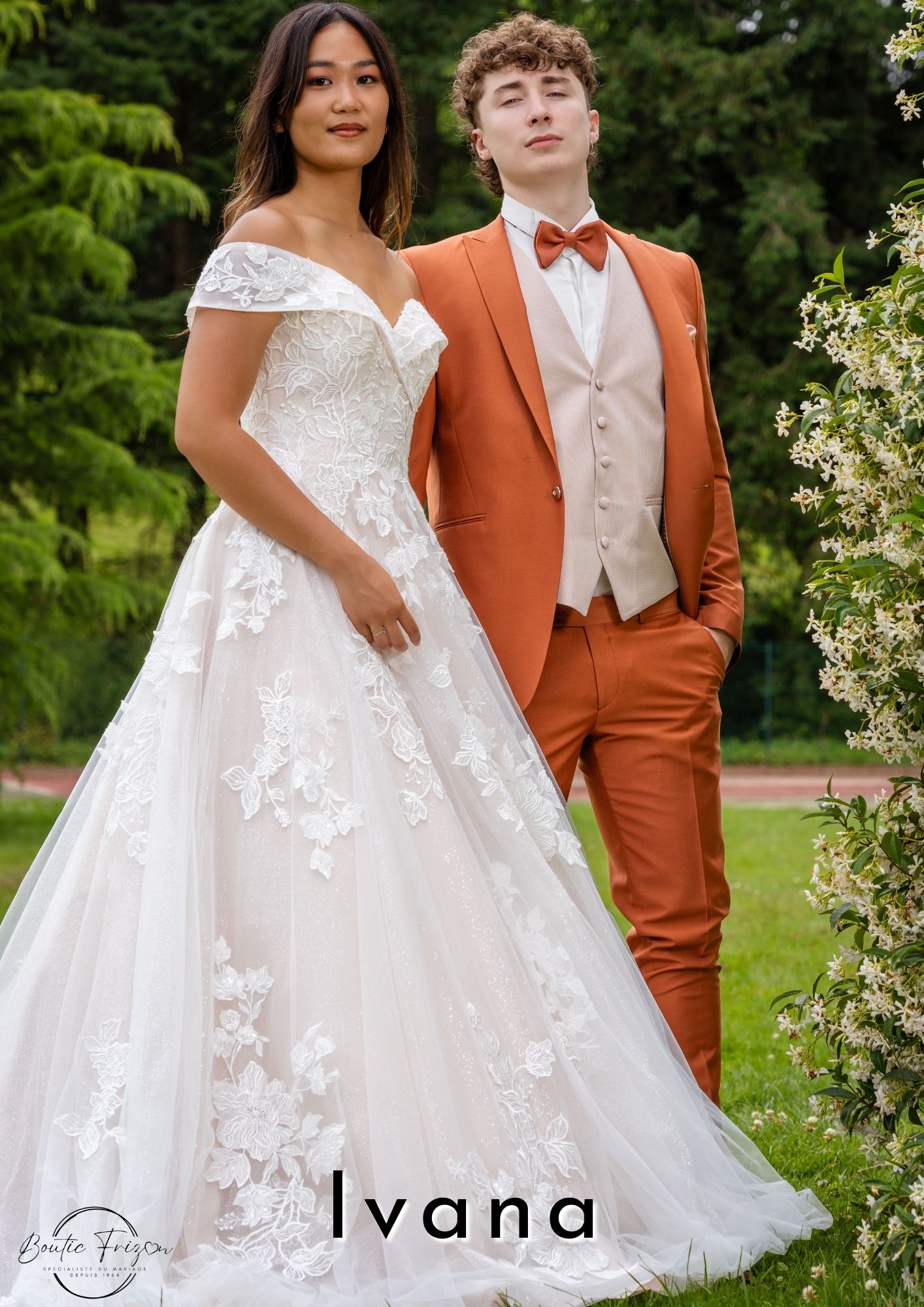 Robe de mariée princesse Boutic Frizon