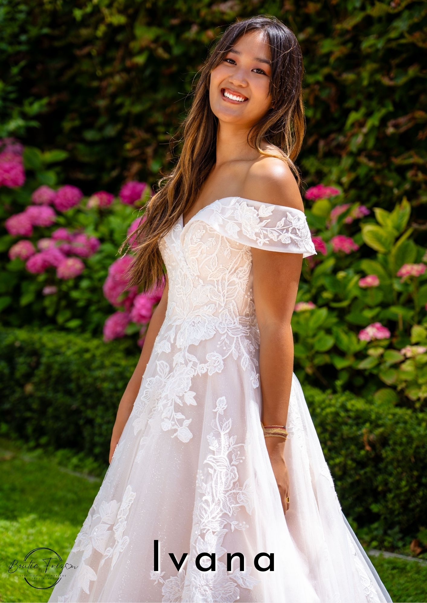 Robe de mariée princesse Boutic Frizon