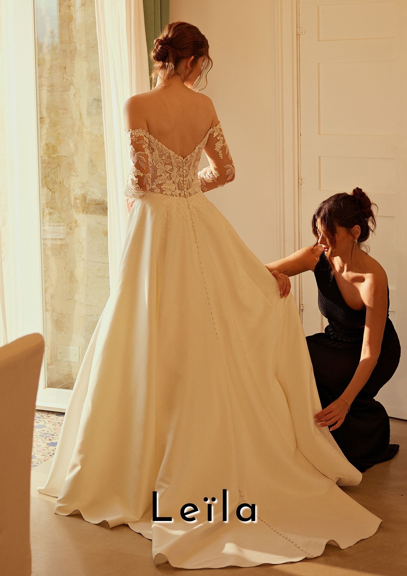 Robe de mariée trapèze Boutic Frizon