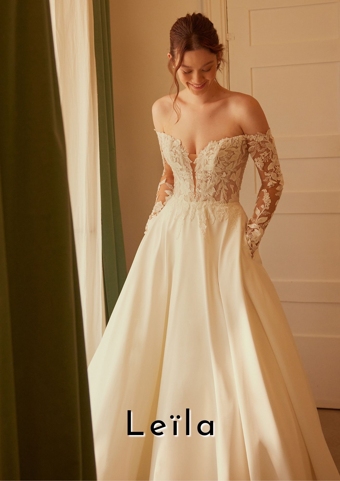 Robe de mariée trapèze Boutic Frizon