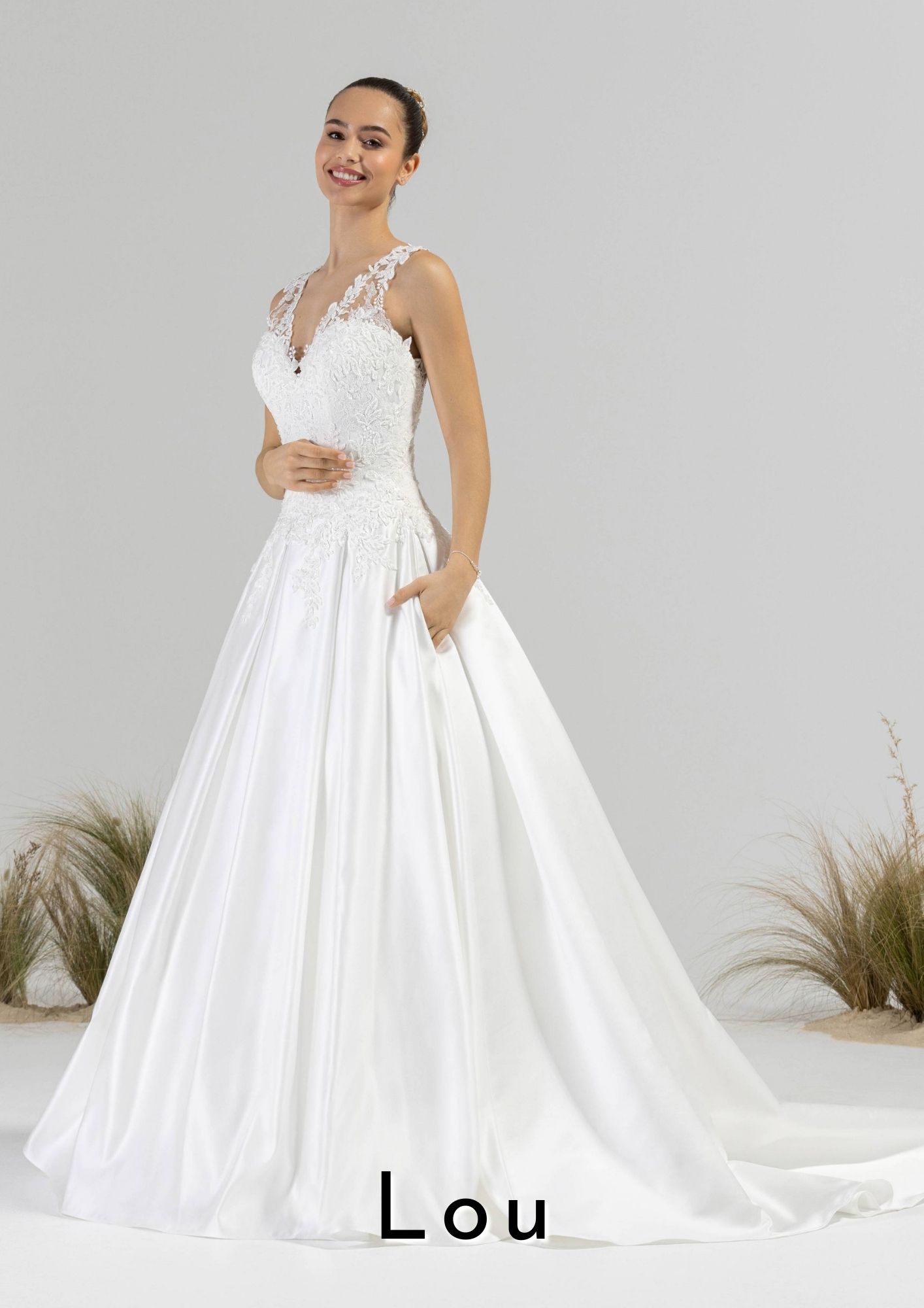 Robe de mariée trapèze Boutic Frizon