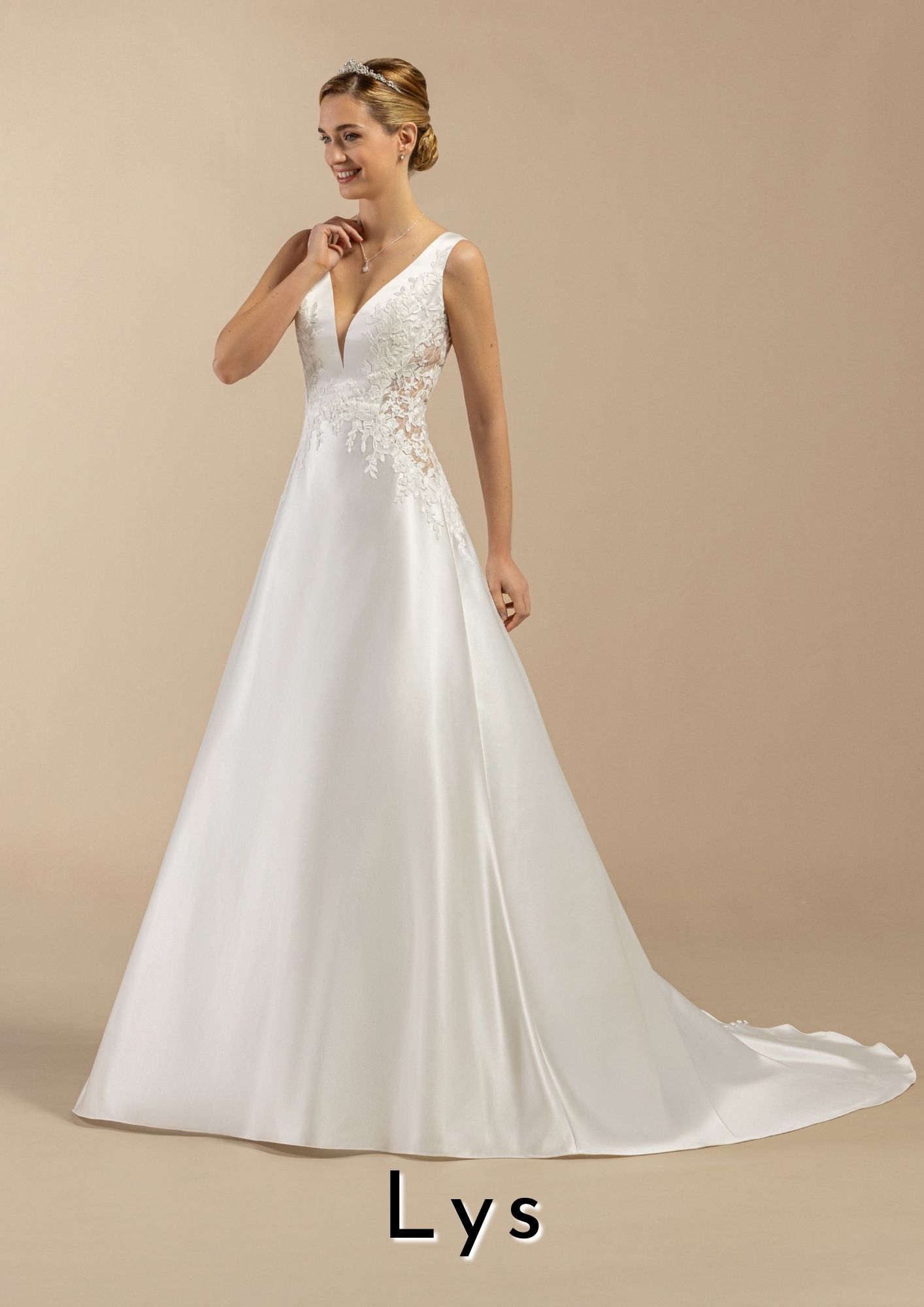Robe de mariée trapèze Boutic Frizon