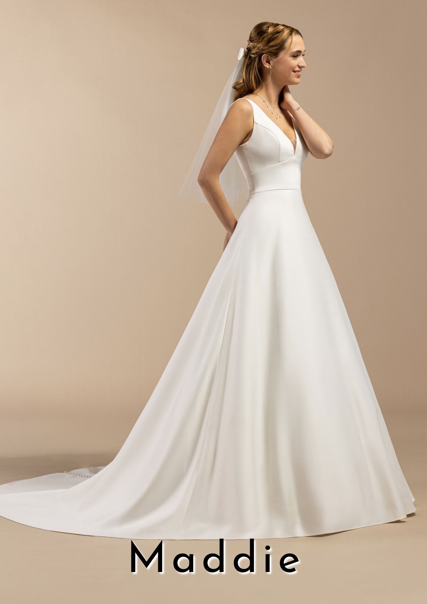 Robe de mariée trapèze Boutic Frizon