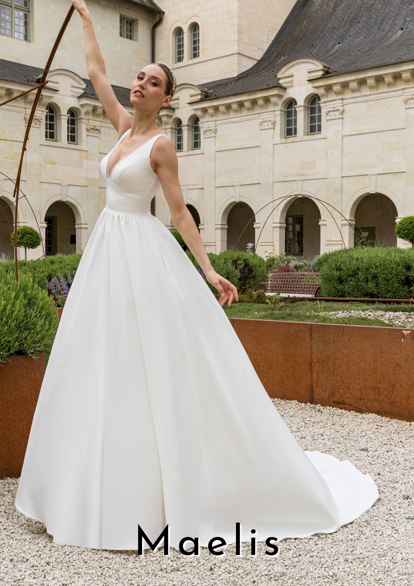 Robe de mariée trapèze Boutic Frizon