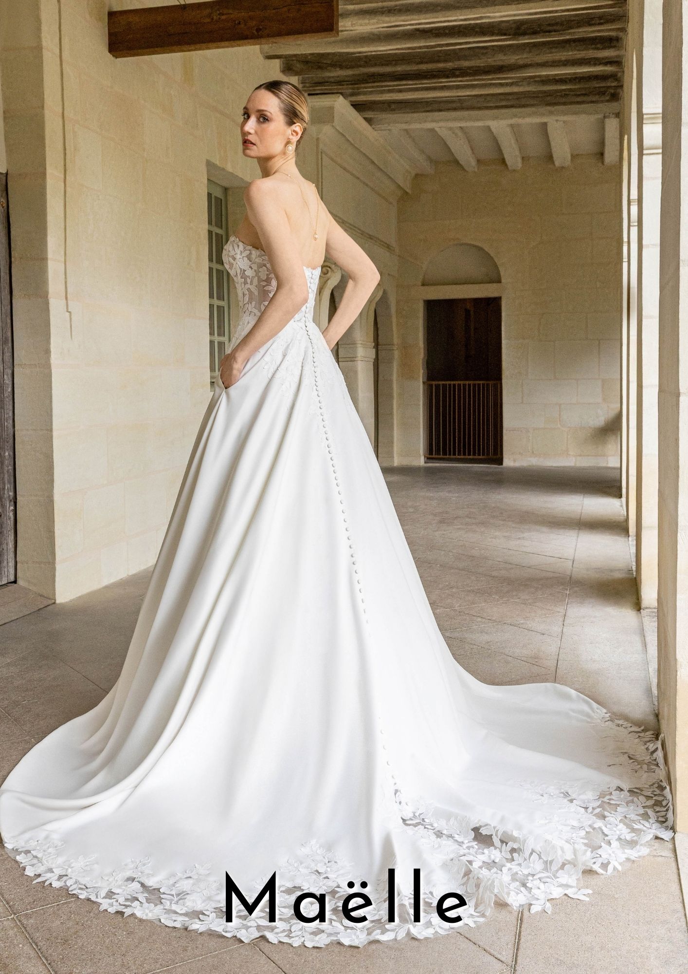 Robe de mariée trapèze Boutic Frizon