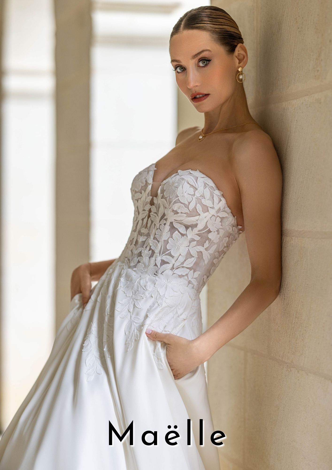 Robe de mariée trapèze Boutic Frizon