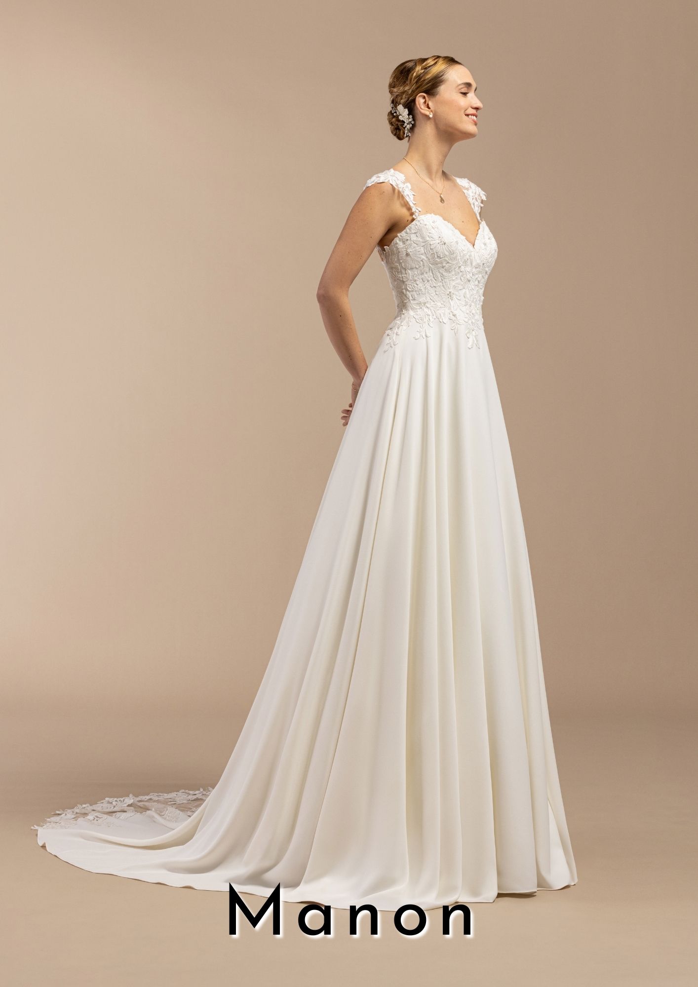 Robe de mariée trapèze Boutic Frizon