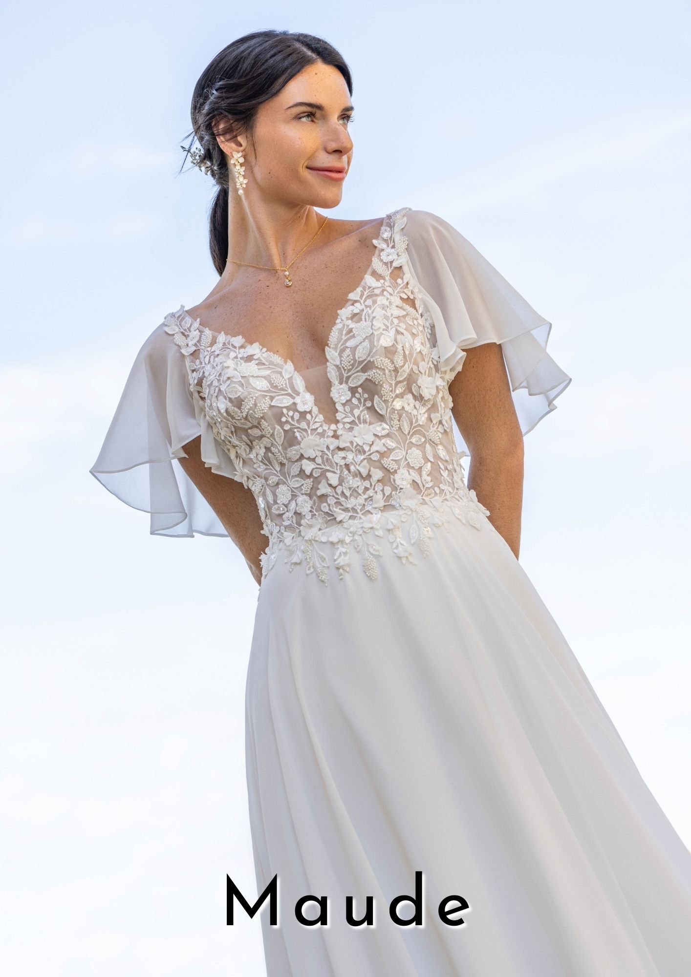 Robe de mariée bohème Boutic Frizon