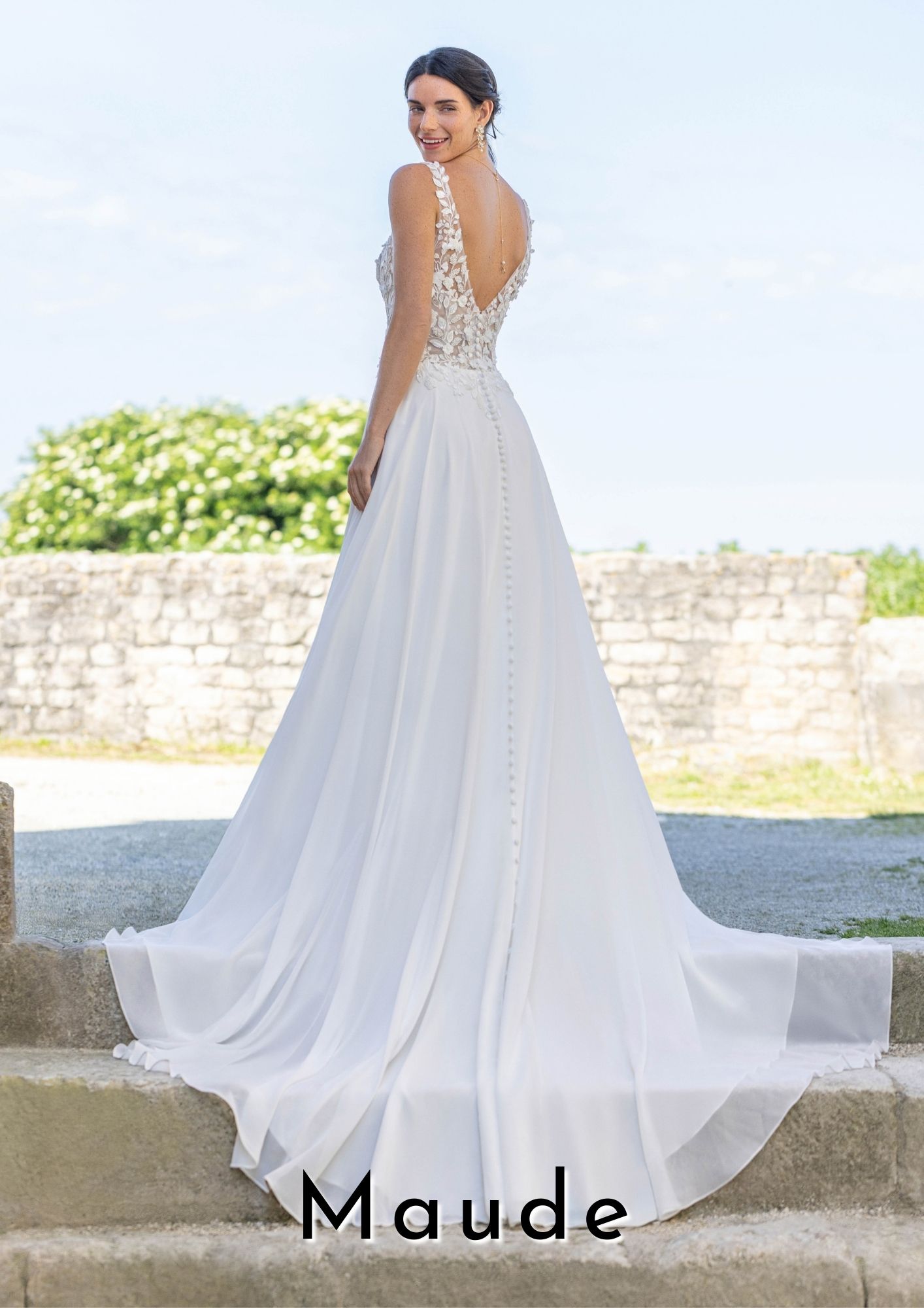 Robe de mariée bohème Boutic Frizon