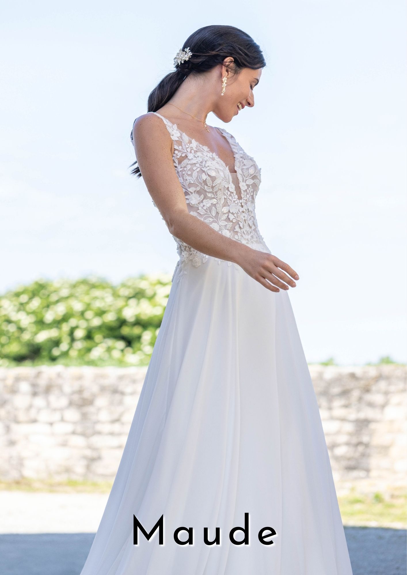 Robe de mariée bohème Boutic Frizon