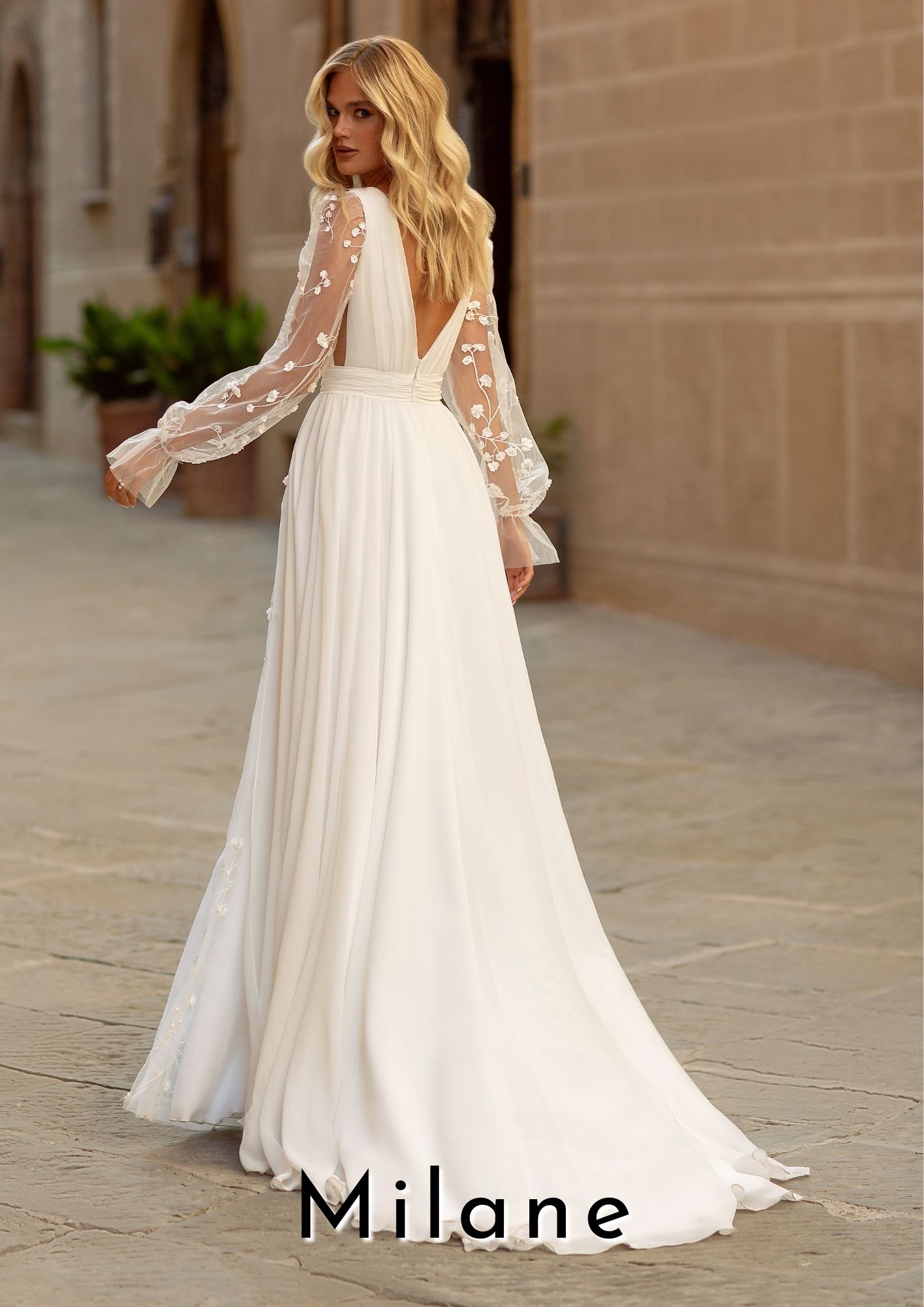 Robe de mariée bohème Boutic Frizon