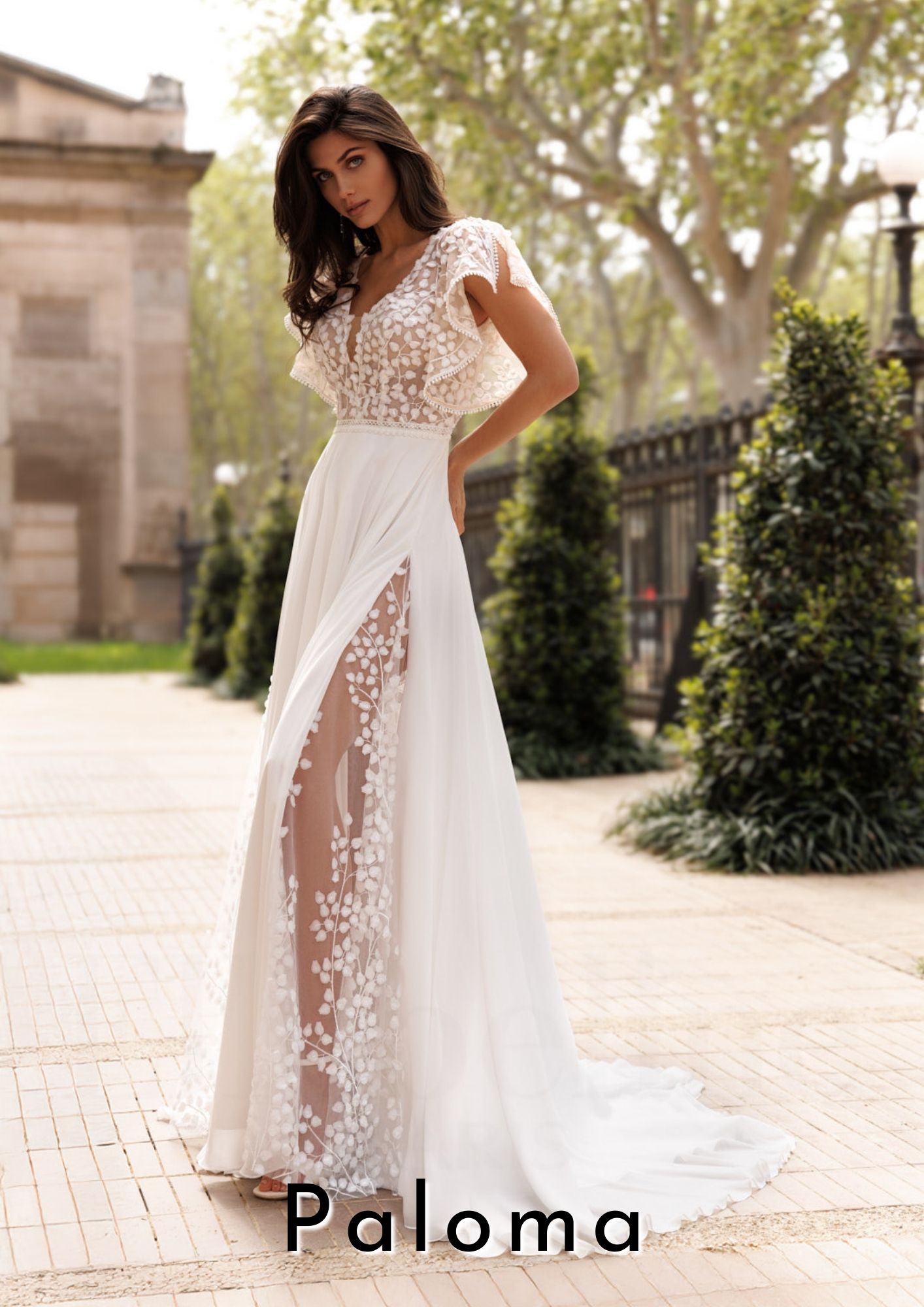 Robe de mariée bohème Boutic Frizon