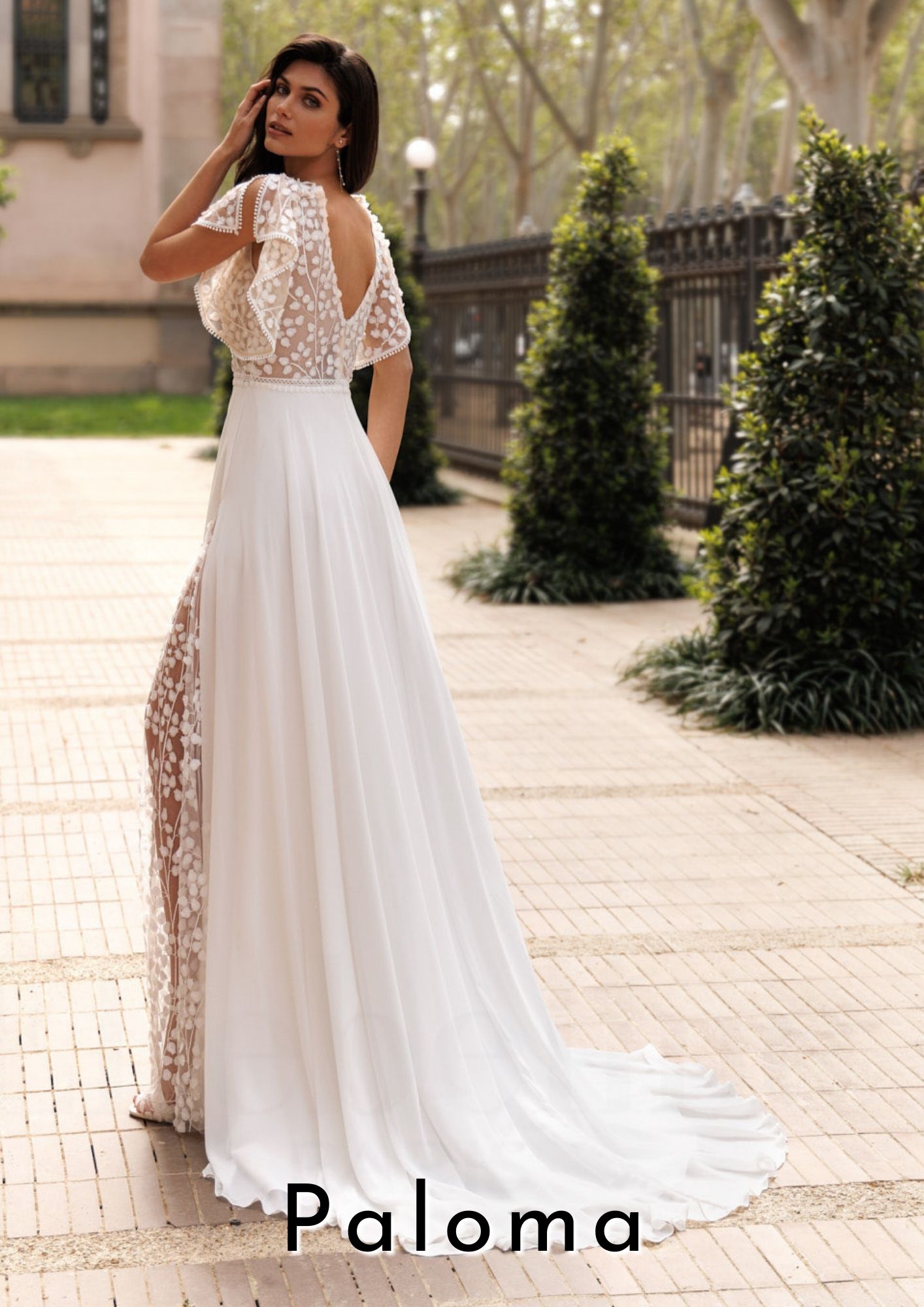 Robe de mariée bohème Boutic Frizon