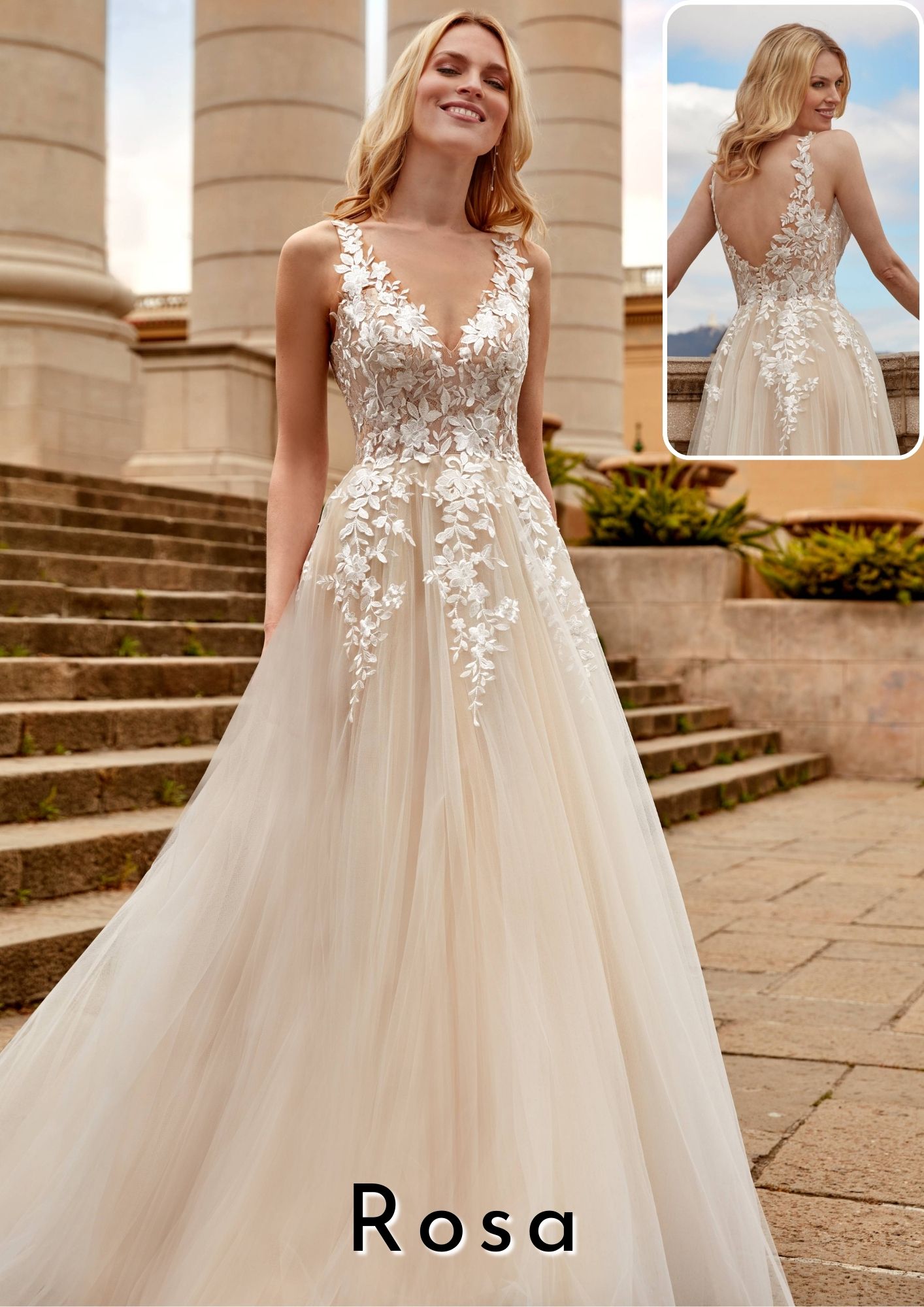 Robe de mariée bohème Boutic Frizon