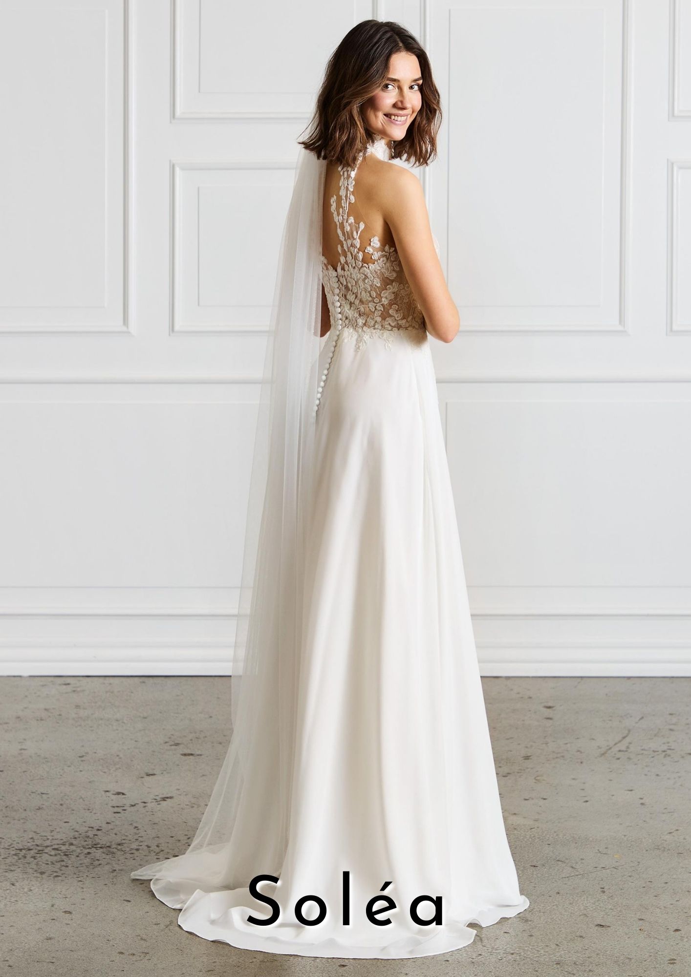 Robe de mariée bohème Boutic Frizon