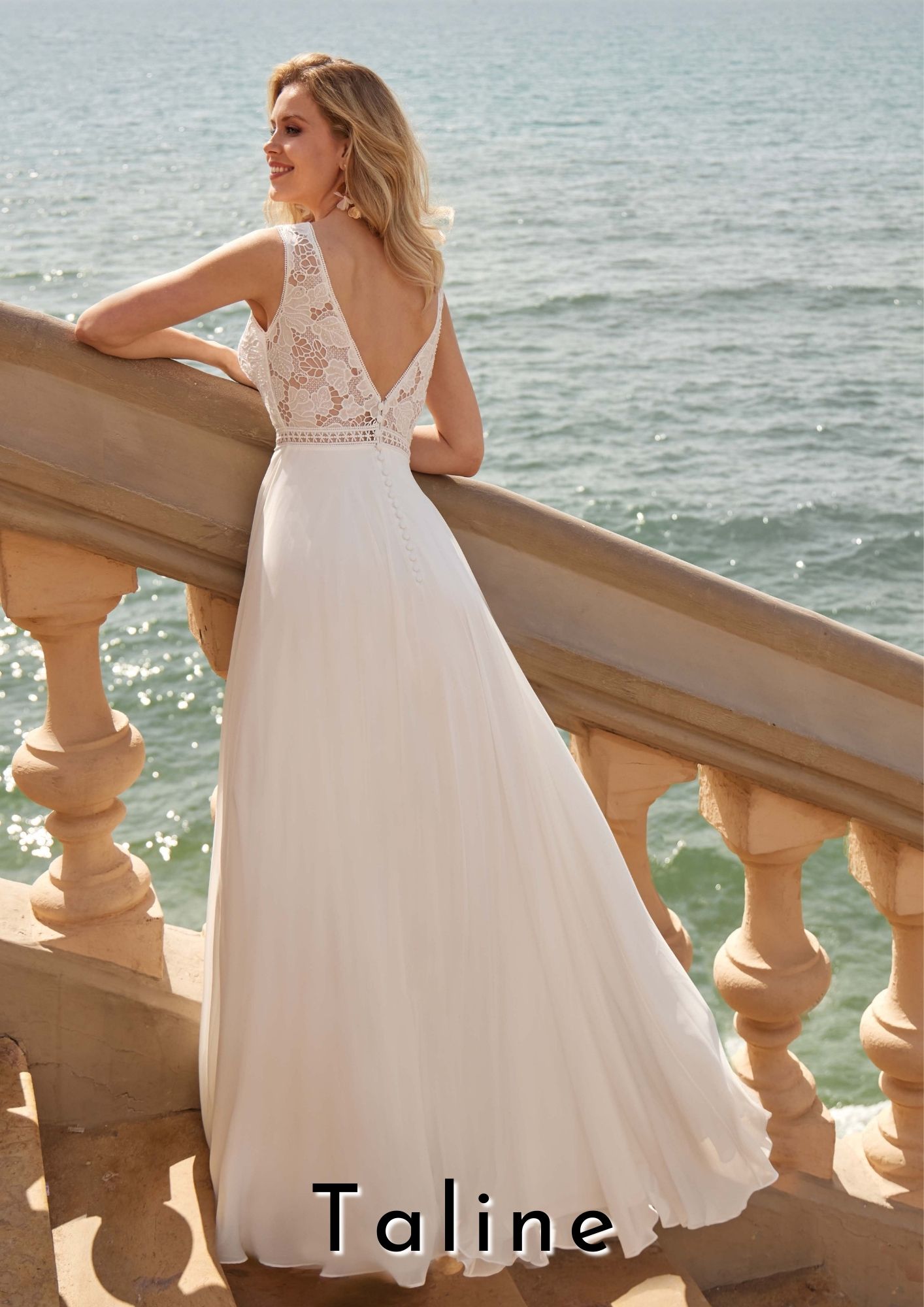 Robe de mariée bohème Boutic Frizon